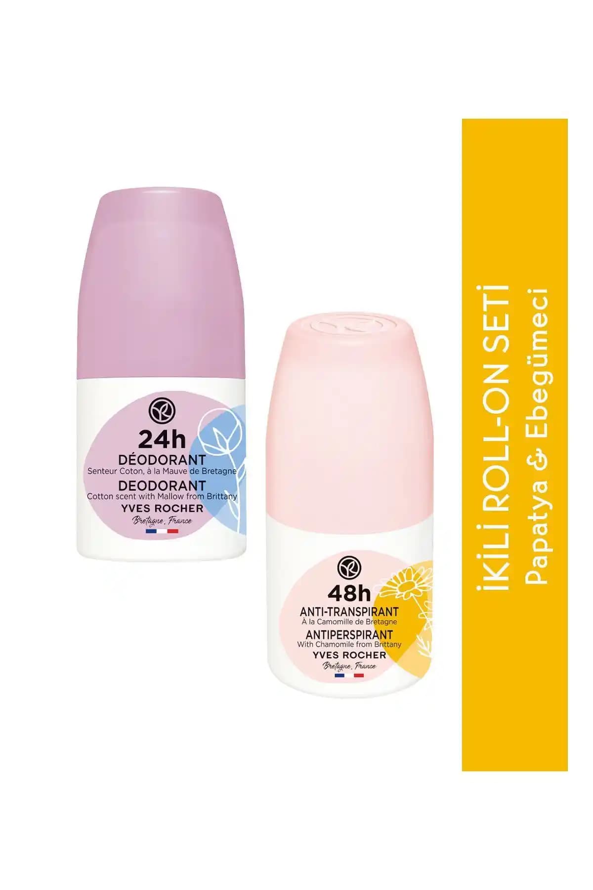 Yves Rocher İkili Çiçeksi Roll-on Deodorant Seti İncelemesi ve Karşılaştırması