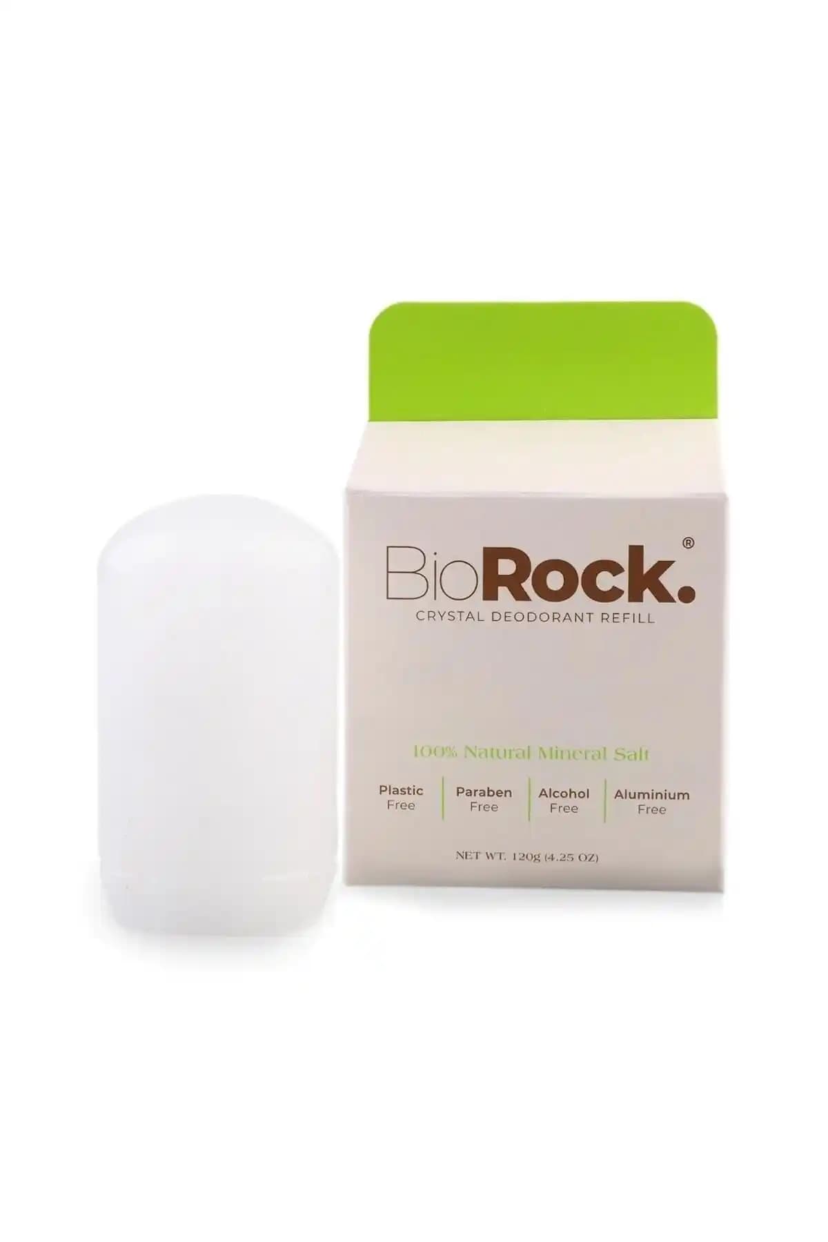 BİOROCK Yedek Crystal ve DeepSea Alum Stick Deodorant Karşılaştırması