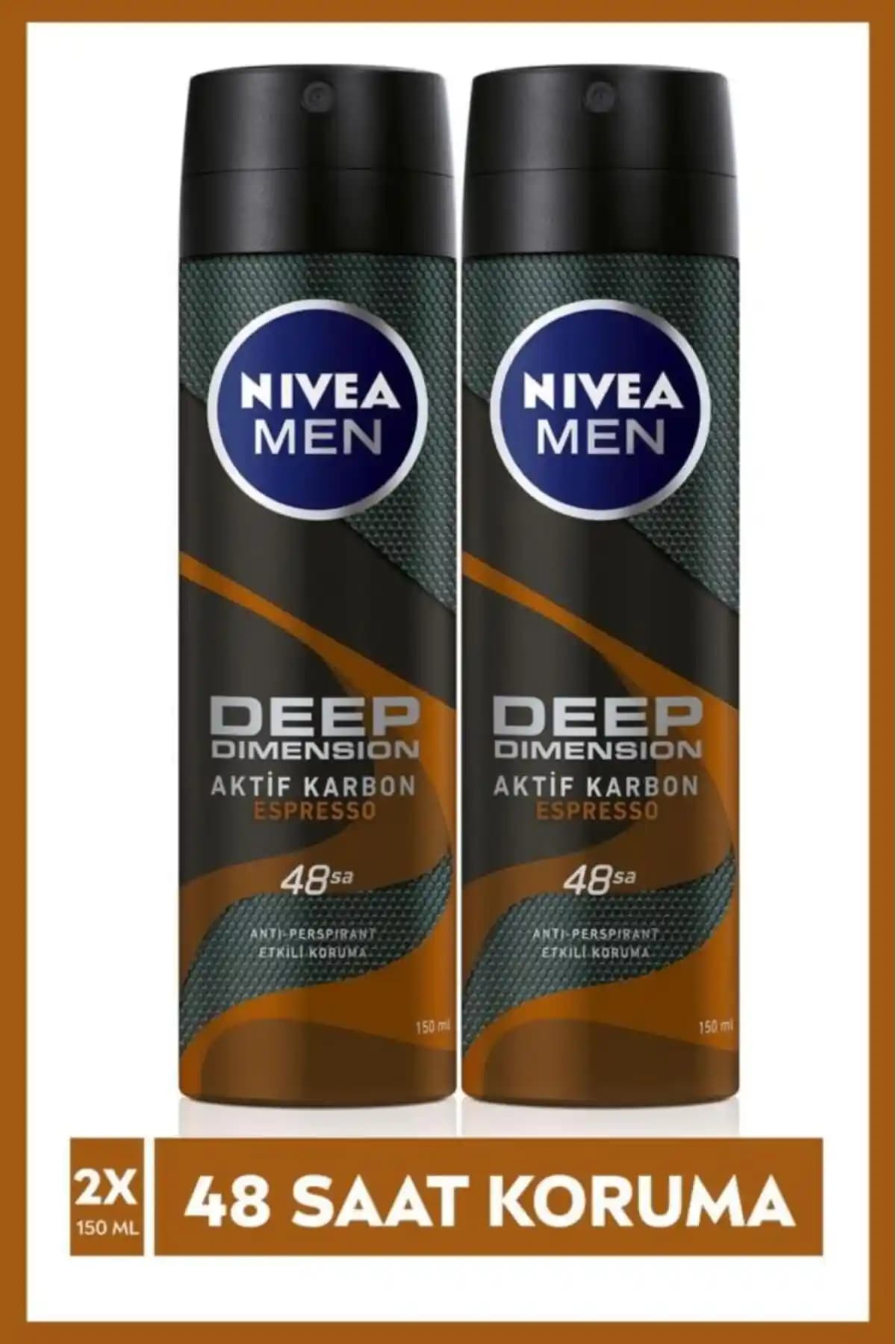 NIVEA Erkek Sprey Deodorant: Ekspresso ve Deep Dimension Karşılaştırması