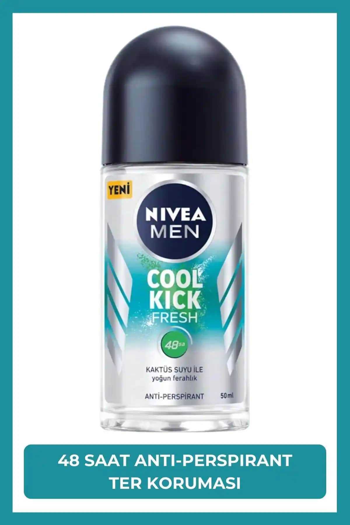 NIVEA MEN Cool Kick ve NIVEA Men Silver Protect Roll-on Deodorant Karşılaştırması