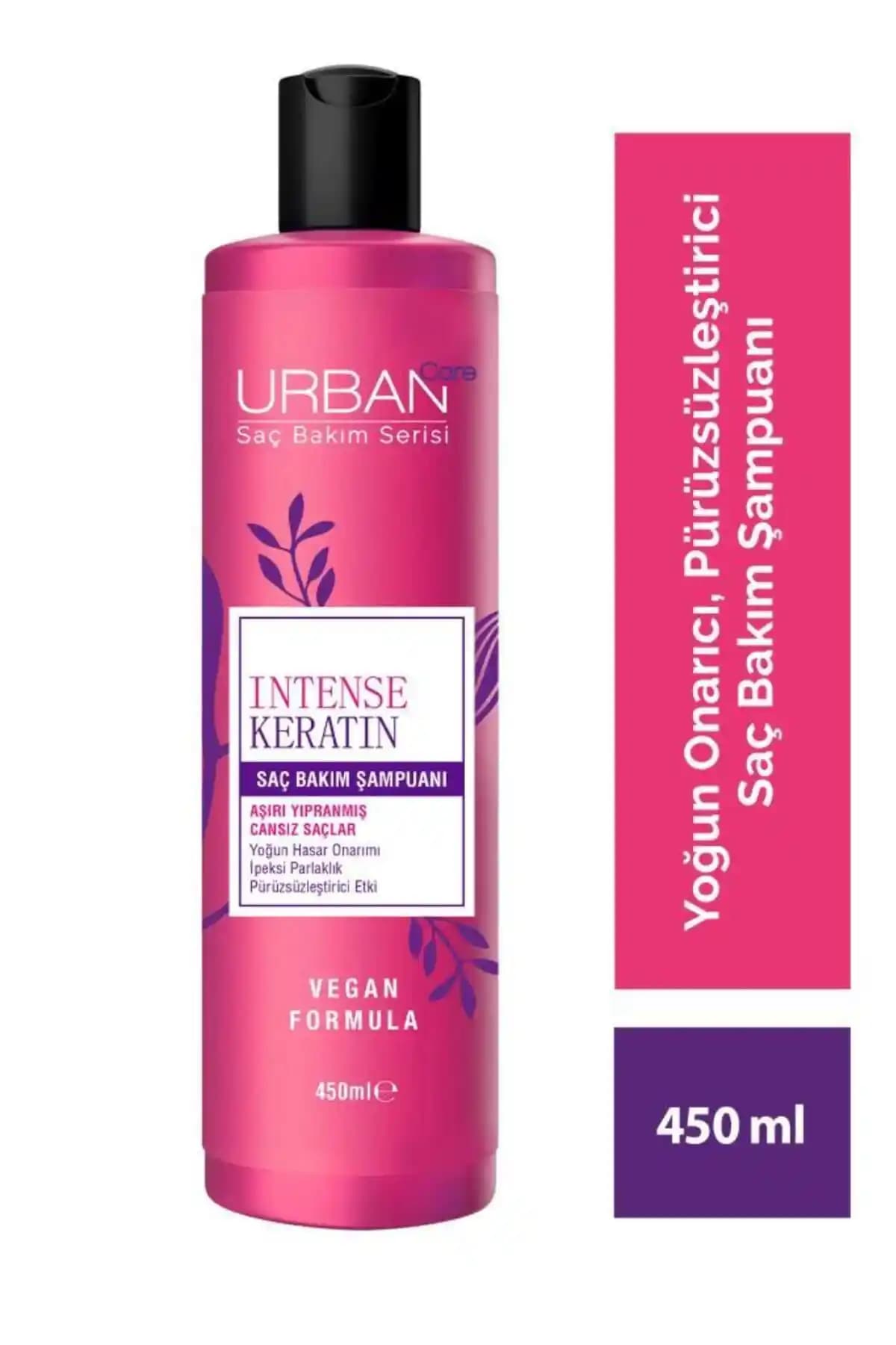 Urban Care Intense Keratin ile Yıpranmış Saçlar için En İyi Saç Bakım Şampuanı Karşılaştırması