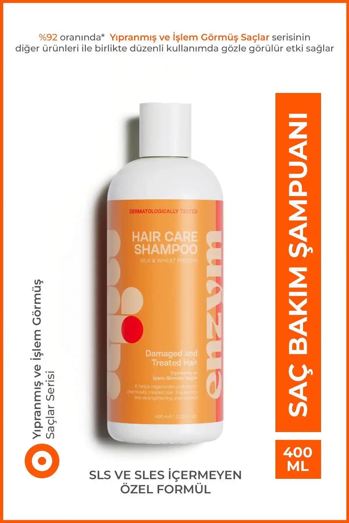 Yıpranmış ve Dökülen Saçlar İçin Şampuan Karşılaştırması: ENZYM COSMETICS