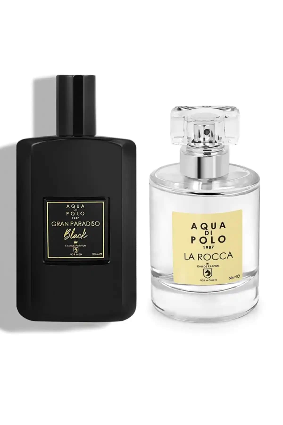 Aqua Di Polo Hediye Seti ve Gran Paradiso Black Parfüm Karşılaştırması