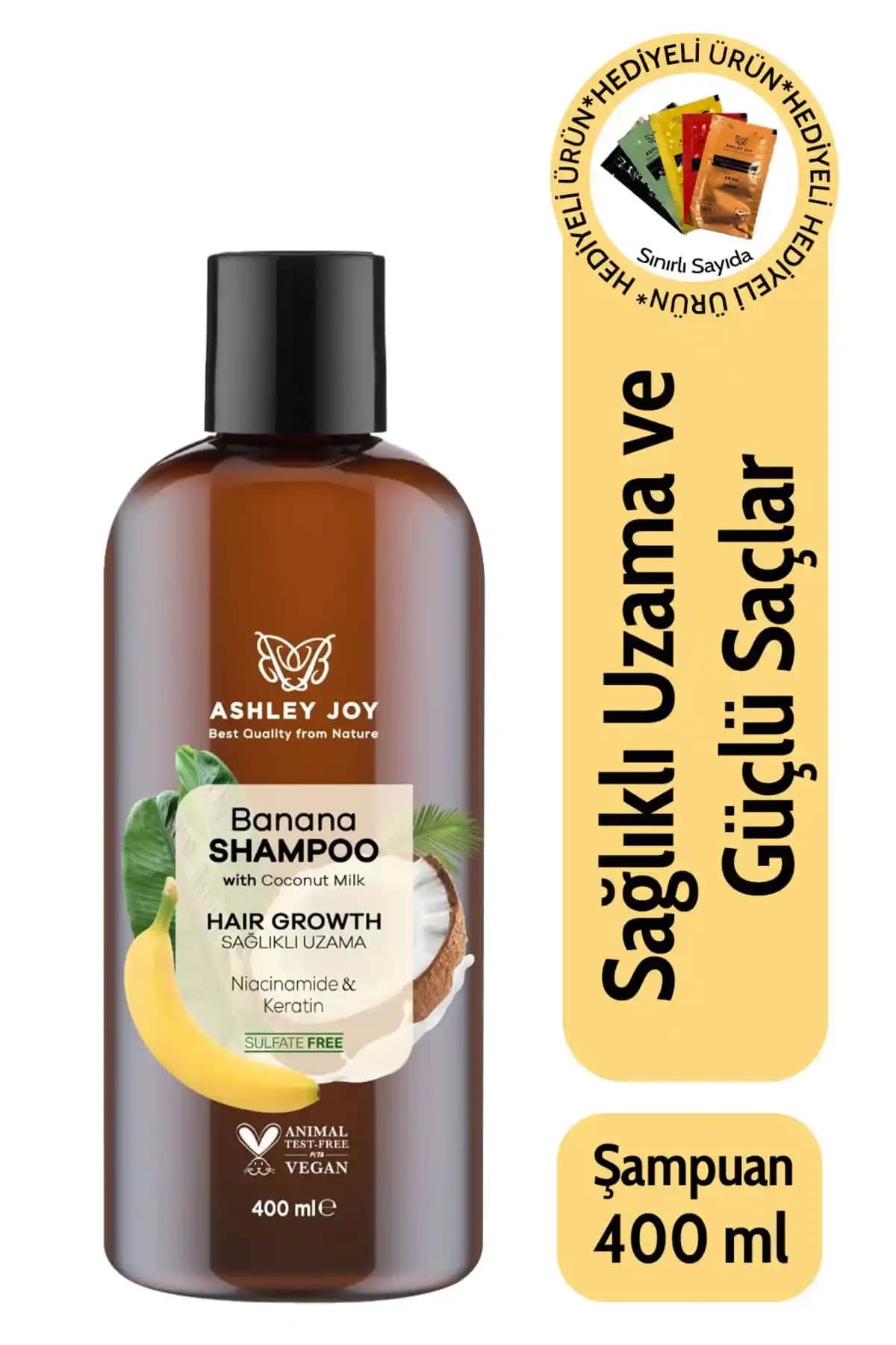 Ashley Joy Şampuan: Hızlı Uzama ve İnce Telli Saçlar İçin Özel Çözümler