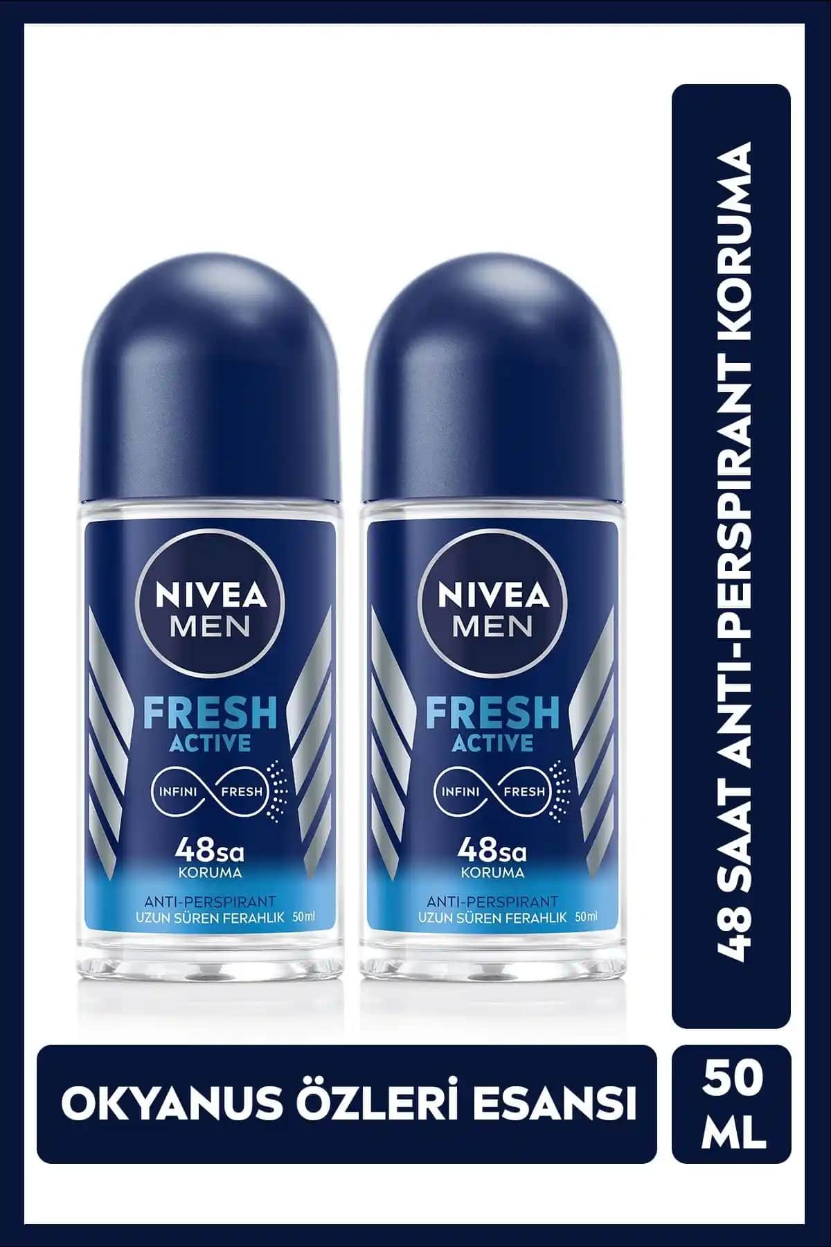 NIVEA Fresh ve NIVEA MEN Erkek Roll On Deodorantları: Karşılaştırmalı İnceleme