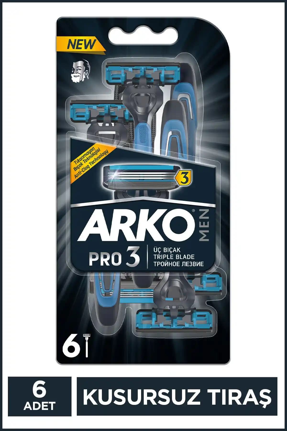 Arko Men Men Pro3 ve Gillette Blue3 Tıraş Bıçakları: En İyi Seçenek Hangisi?