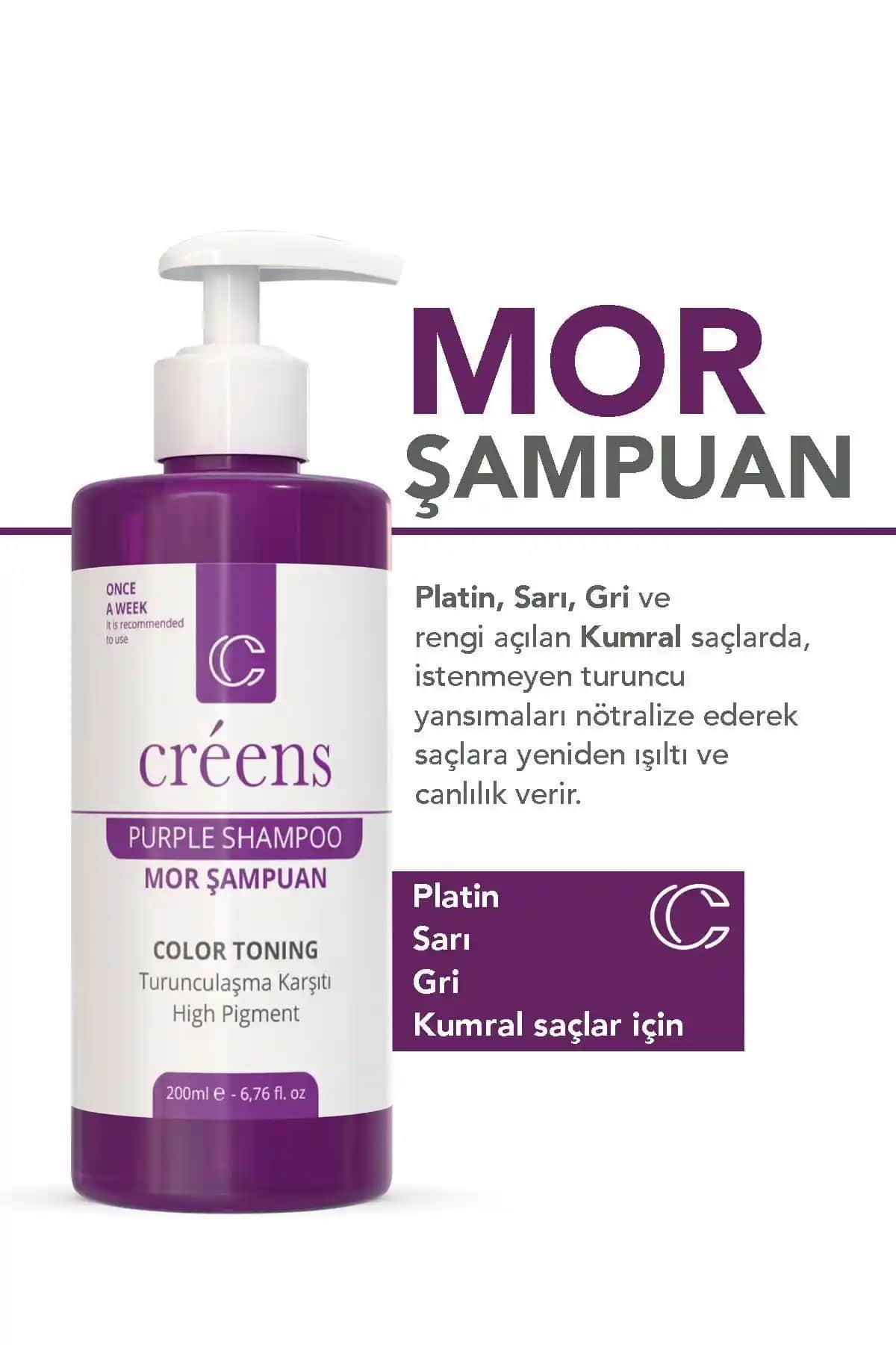 Creens ve Luca Bella Turunculaşma Karşıtı Mor Şampuanların İncelemesi ve Farkları