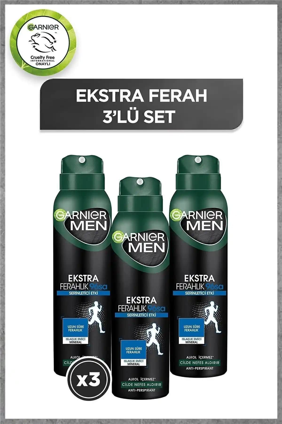 Garnier Erkekler İçin Deodorant Ürünleri: Ekstra Ferahlık ve Lekesiz Koruma
