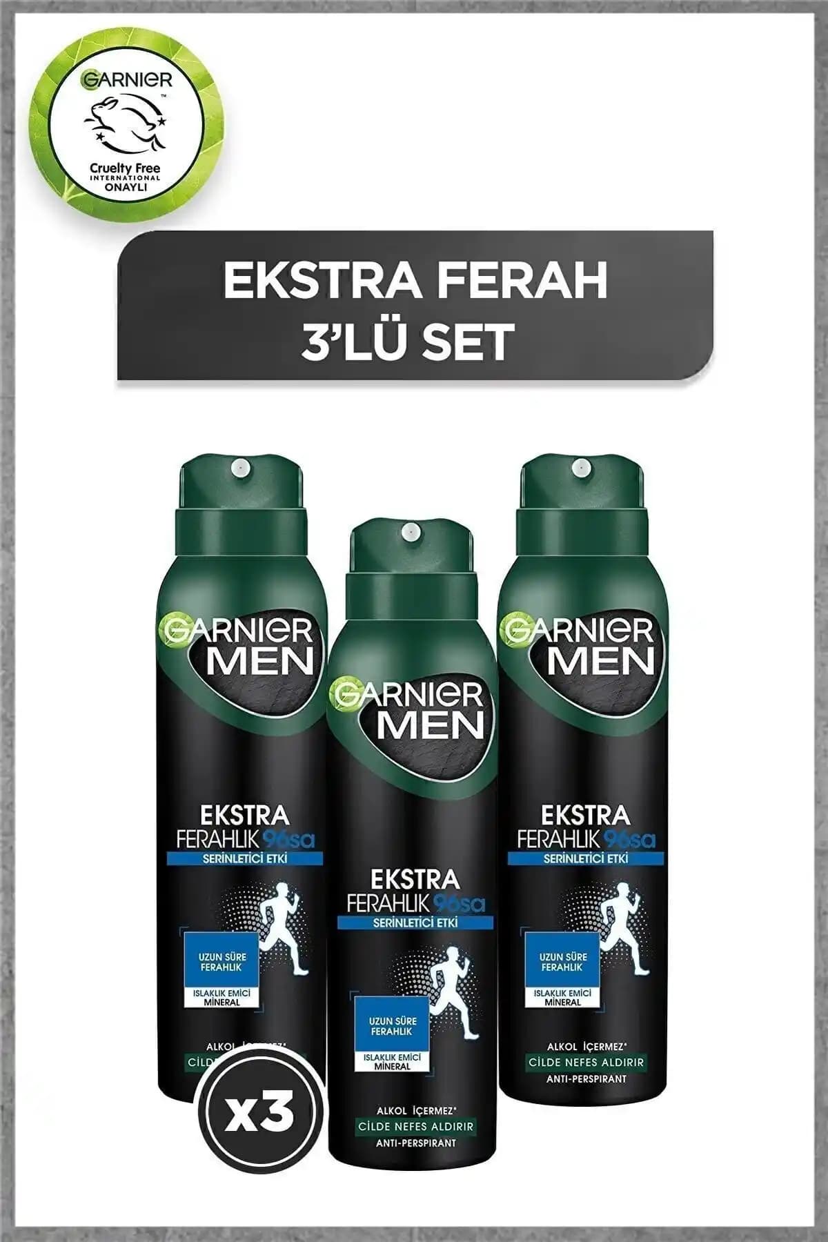 Garnier Erkekler İçin Deodorant Ürünleri: Ekstra Ferahlık ve Lekesiz Koruma