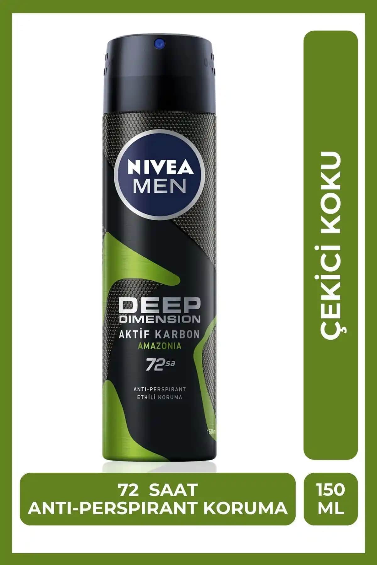 NIVEA MEN Deep Dimension Deodorantları: Amazonia vs Espresso Karşılaştırması