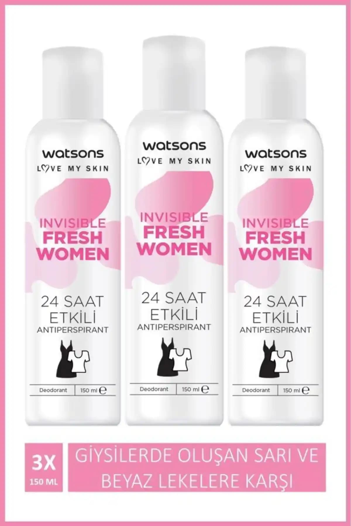 Watsons Invisible Fresh ve Shower Fresh Deodorantlarının Kapsamlı Karşılaştırması
