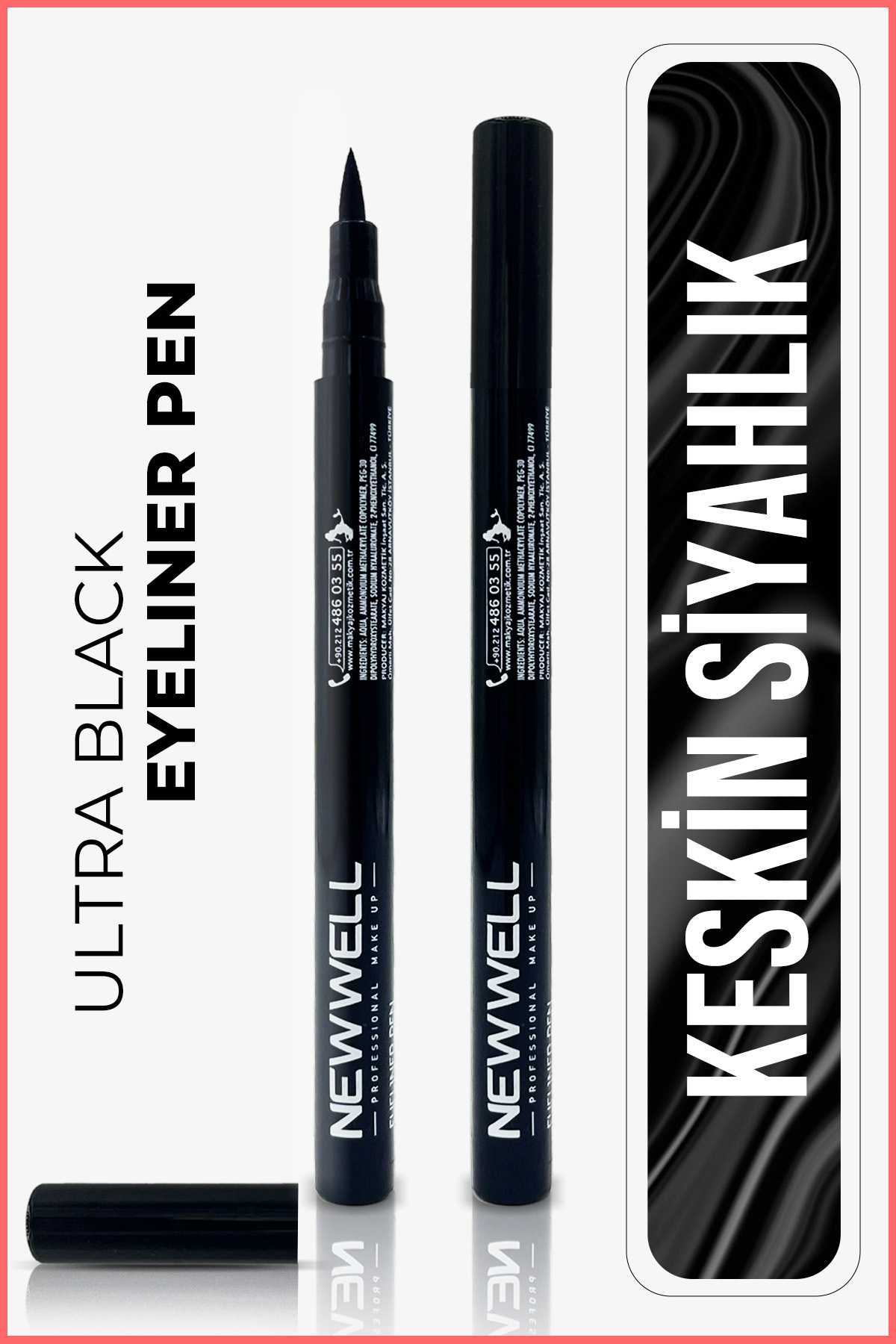 Ultra Black Eyeliner Pen  8680097213327