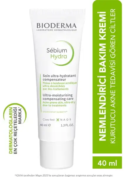 Bioderma Sebium Hydra Krem ile Cildinizi Etkili Bir Şekilde Nemlendirin