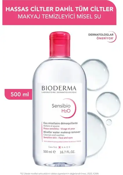 Bioderma Sensibio H2O ile Hassas Ciltler İçin Etkili Makyaj Temizleme Çözümü