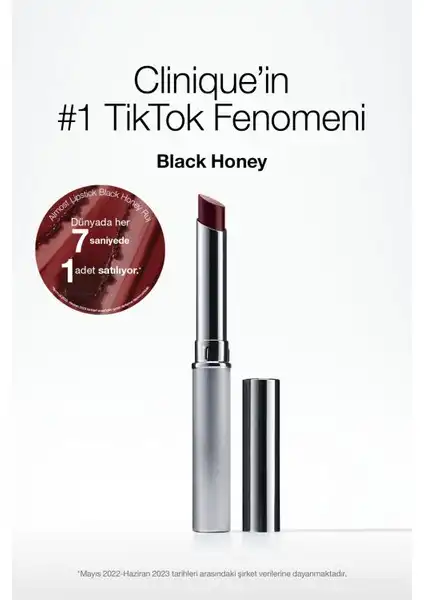 Clinique Almost Lipstick Black Honey: Hafif Yapısıyla Makyaj Rutininizi Güzelleştirir