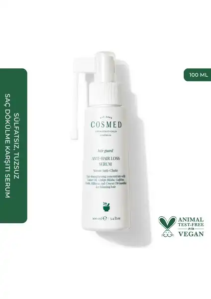 Cosmed Hair Guard Dökülme Karşıtı Serum: Saç Dökülmesine Karşı Etkili Çözüm