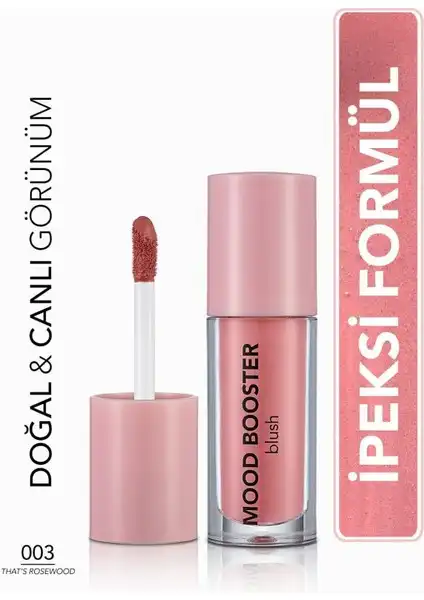 Flormar Mood Booster Yoğun Pigmentli Likit Allık: Doğal Görünüm İçin İdeal Seçim