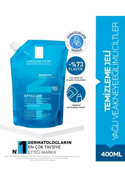 La Roche-Posay Effaclar Yağlı Ciltler İçin Temizleme Jeli İncelemesi ve Kullanım Avantajları
