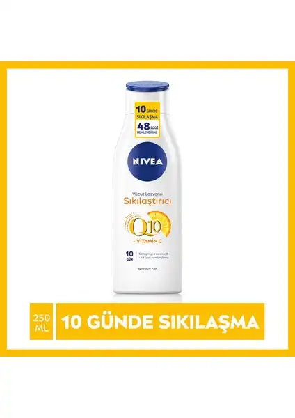 NIVEA Sıkılaştırıcı Vücut Losyonu Q10 ve C Vitamini İncelemesi ile Cilt Bakımı