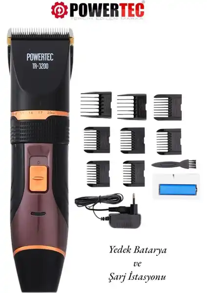 Powertec TR-3200: Yenilikçi Kablosuz Tıraş Makinesi ile Kesim Deneyimi