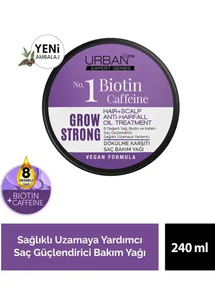 URBAN Care Expert BiotinKafein Arındırıcı Peeling Şampuan Hakkında Bilgiler