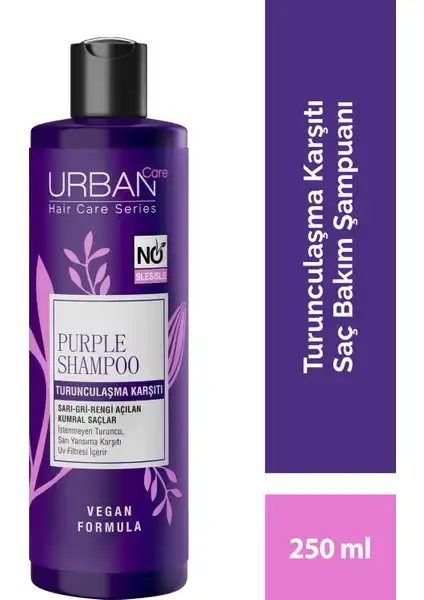 URBAN Care Mor Saç Bakım Şampuanı: Turunculaşma Karşıtı Etkileri ve Kullanım Yöntemleri