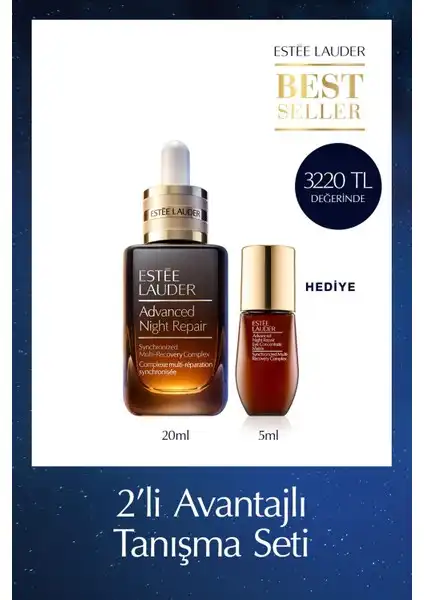Estee Lauder Advanced Night Repair Seti ile Cilt Bakımını Yenileyin ve Gençleştirin