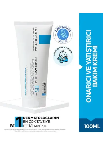 La Roche-Posay Cicaplast Baume B5: Onarıcı Krem ile Kuru ve Tahriş Olmuş Ciltler İçin Çözüm