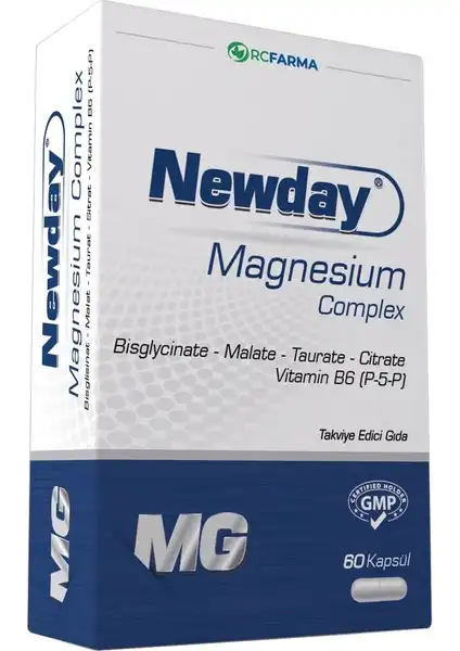 Newday Magnezyum Kompleksi İle Enerji Düzeylerinizi Artırın ve Sağlığınızı Destekleyin