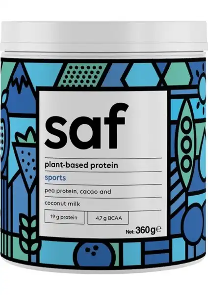Saf Nutrition Sports Mix Vanilya: Doğal Sporcu Protein Karışımı