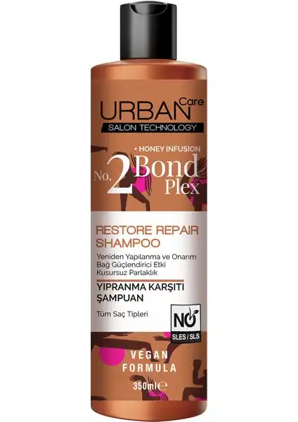 Urban Care No.2 Bond Plex Saç Bakım Şampuanı: Yıpranmış Saçlar İçin İdeal Çözüm