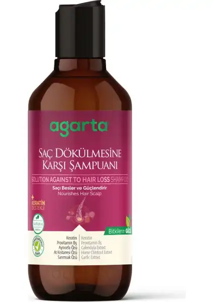 Agarta Doğal Şampuan ile Saç Dökülmesine Karşı Etkili Çözüm Sağlayın