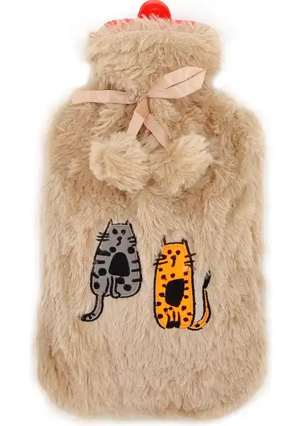 Biggdesign Cats in İstanbul Peluş Sıcak Su Torbası ile Kış Günlerini Isıtın