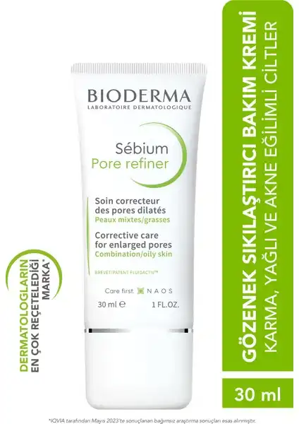 Bioderma Sébium Pore Refiner: Karma ve Yağlı Ciltler için Bakım Kremi İncelemesi