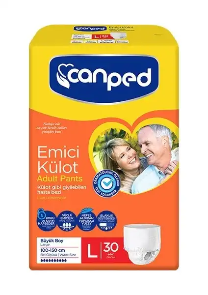 Canped Emici Külot: Büyük Bedene Uygun Güçlü Koruma ve Konfor