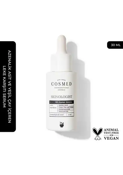 Cosmed 10% Azelaik Çözüm: Hassas Ciltler İçin Etkili Serum İncelemesi