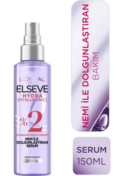 Elseve Hydra Nem ile Dolgunlaştıran Sprey Serum İncelemesi ve Faydaları