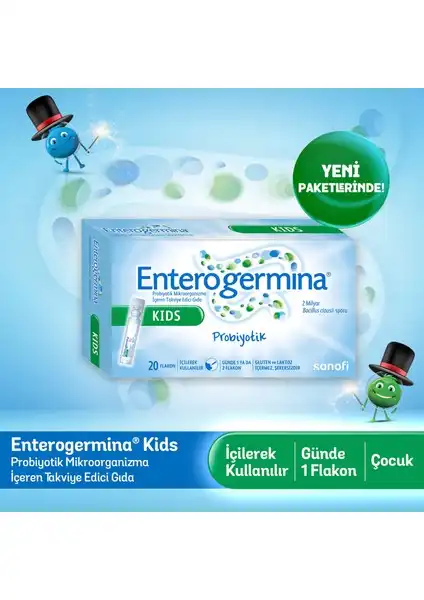Enterogermina Kids Probiyotik: Çocukların Bağırsak Sağlığını Destekleyen Takviye