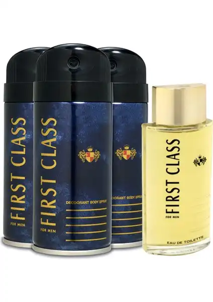 First Class EDT Erkek Parfüm Seti: Özellikleri ve Kullanıcı Yorumları Hakkında Bilgiler