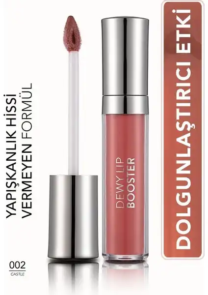 Flormar Dewy Lip Booster 002 Castle ile Göz Alıcı Dudaklar İçin Yenilikçi Formül