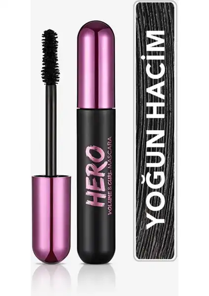 Flormar Hero Volume&Curl Maskara ile Kirpiklerinize Hacim ve Kıvrım Kazandırın