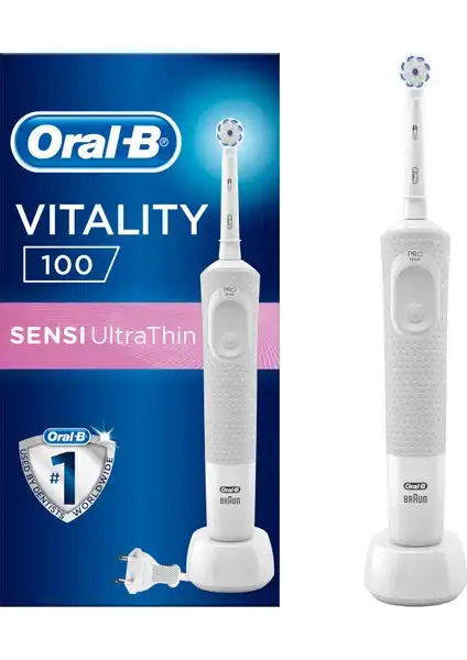 Oral-B D100 Vitality Sensi Ultra Thin Şarjlı Diş Fırçası İncelemesi ve Özellikleri