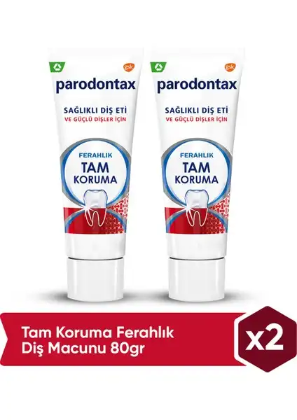Parodontax Ferahlık Tam Koruma: Diş Eti ve Diş Sağlığında Etkili Çözüm
