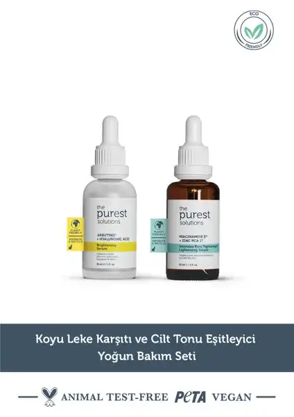 The Purest Solutions Koyu Leke Karşıtı ve Cilt Tonu Eşitleyici Bakım Seti İncelemesi