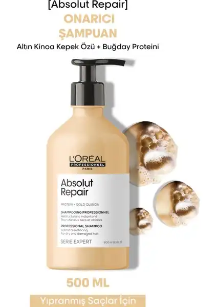 Yıpranmış Saçlar İçin L'oreal Professionnel Absolut Repair Onarıcı Şampuan Rehberi