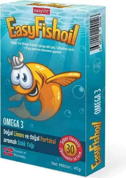 EasyFishoil Omega Balık Yağı: Lezzetli ve Sağlıklı Takviye Alternatifi İle Tanışın