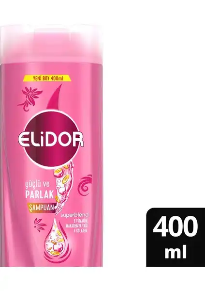 Elidor Superblend Saç Bakım Şampuanı ile Güçlü ve Parlak Saçlara Kavuşun