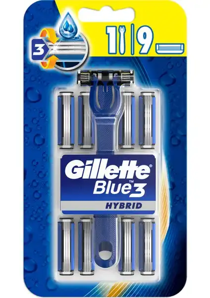 Gillette Blue3 Hybrid Tıraş Makinesi: Pürüzsüz ve Konforlu Tıraş Deneyimi