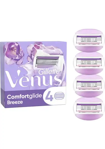 Gillette Venus Comfort Glide Breeze ile Konforlu ve Etkili Tıraş Deneyimi Sağlayın