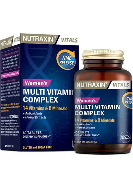 Nutraxin Multivitamin & Mineral Complex Women: Kadınlar için Önemli Bir Destekmgment
